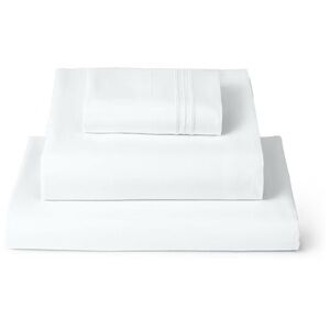 Twin White Bedding Set